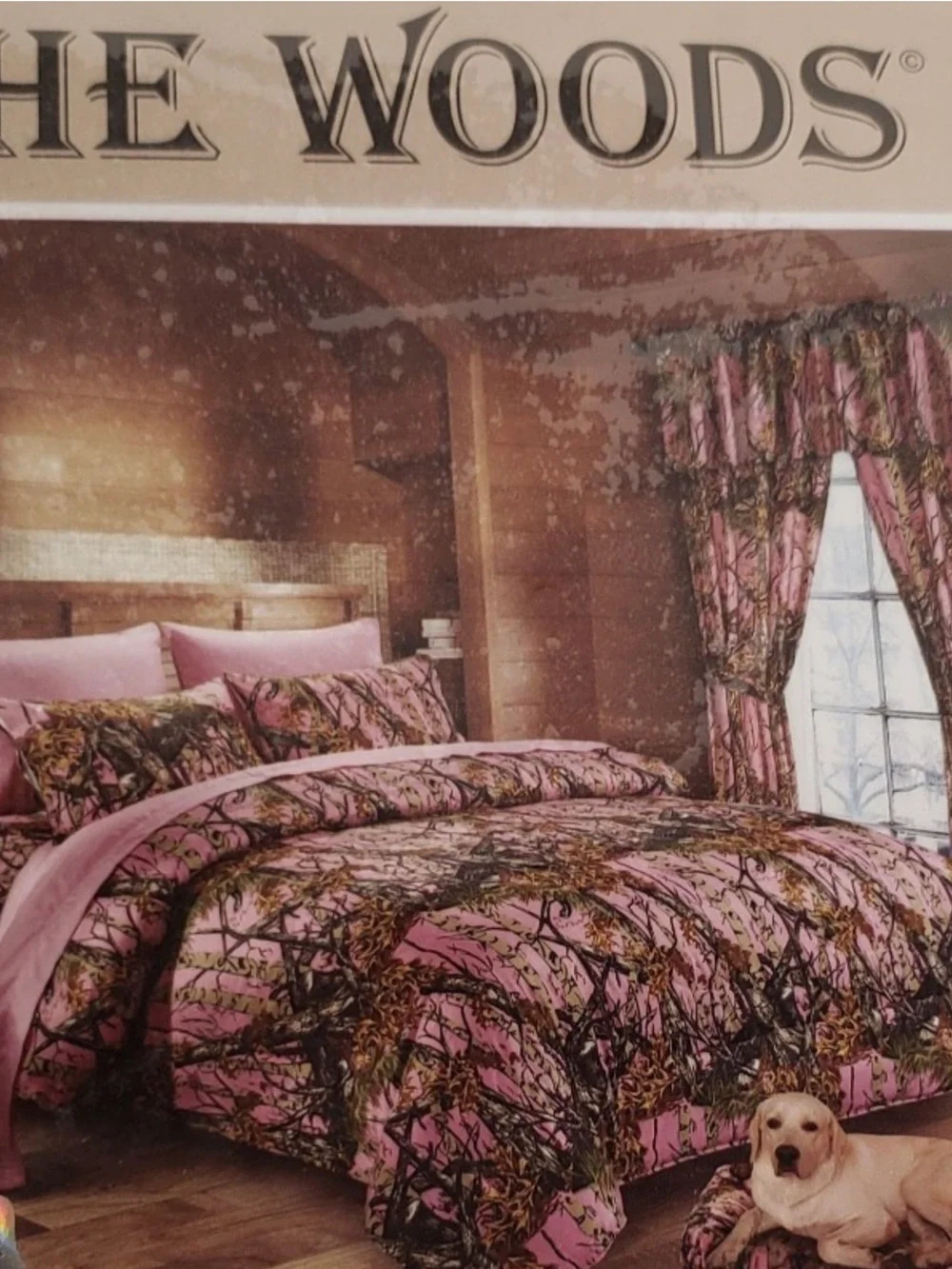 🍁 The Woods 6 piece curtain panels.